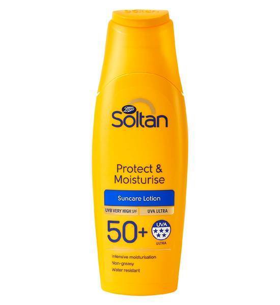 Soltan Protect & Moist ltn SPF50 200