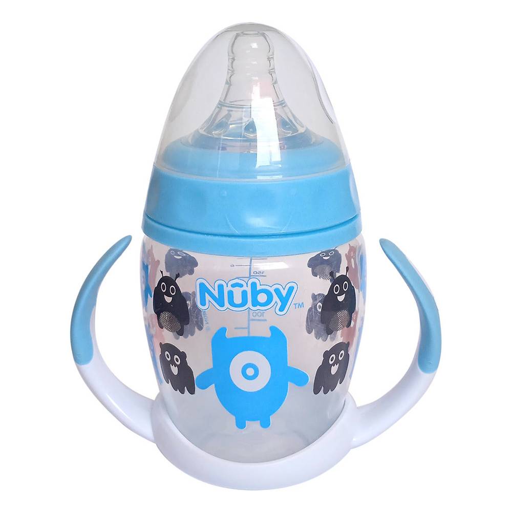 Nuby · Biberón con asas (100 g)