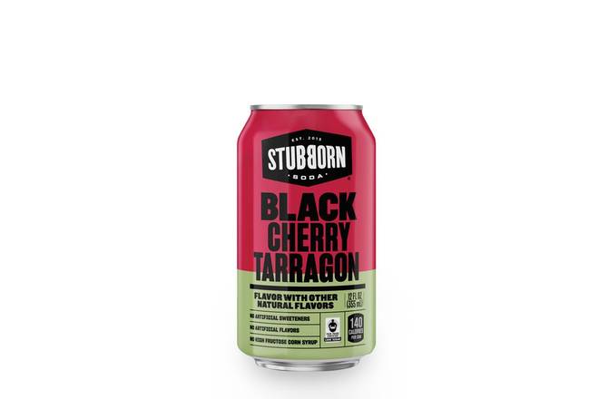Black Cherry Tarragon Stubborn Soda