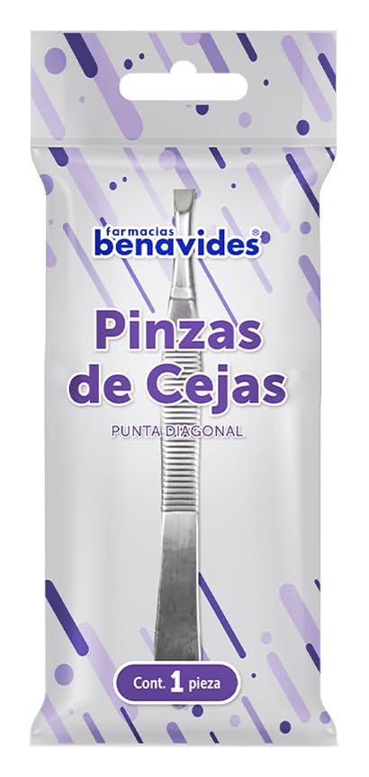 Farmacias Benavides · Pinzas para ceja punta diagonal