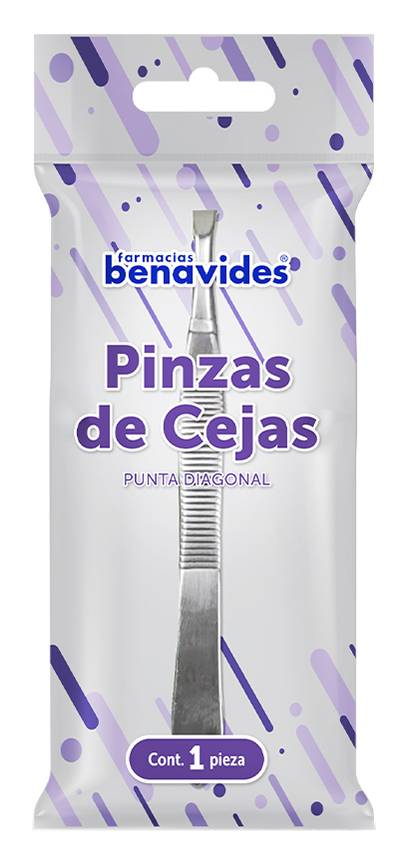 Fabe · Pinzas para ceja punta diagonal