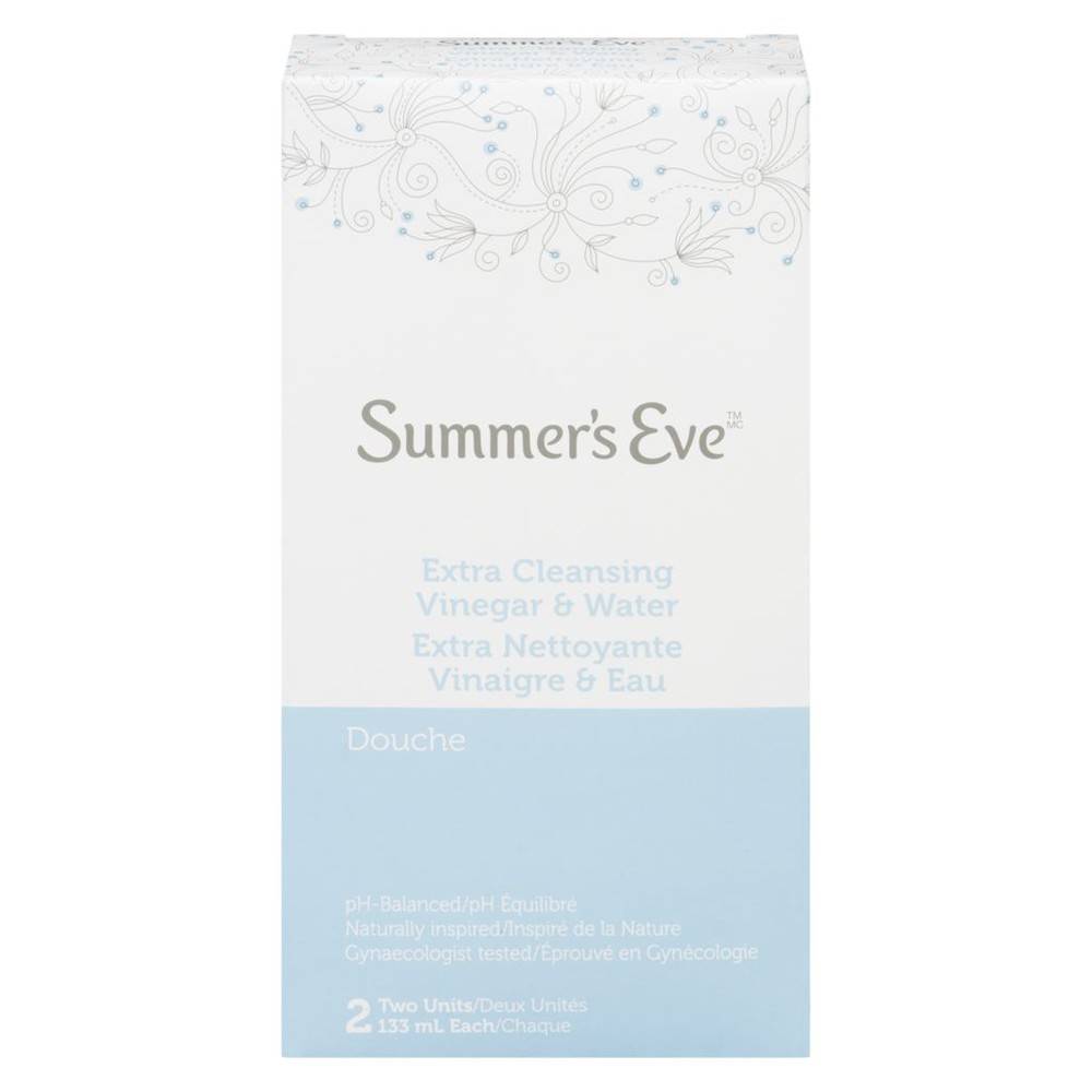 Summer's Eve Douche, Extra Cleaning (133 ml, 2 ct)