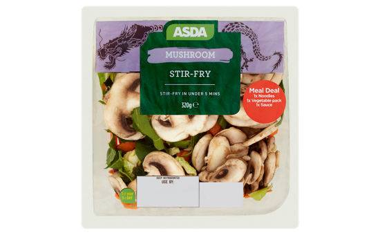 Asda Savoury & Tender Mushroom Stir-fry 320g