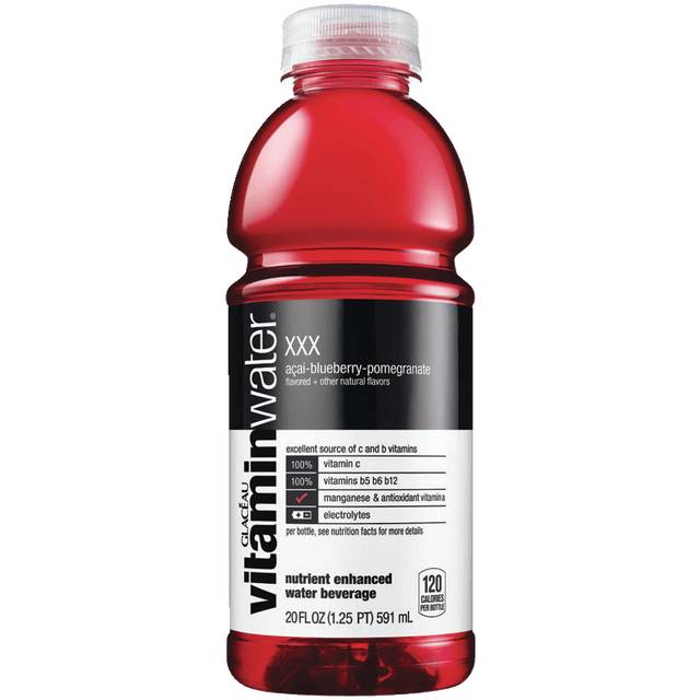 Glaceau Xxx Acai Blueberry Pomegranate Sports Drink (20oz plastic bottle)