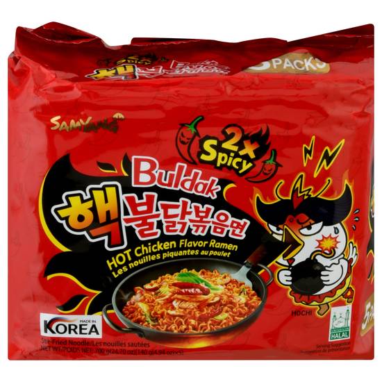 Samyang Spicy Hot Chicken Flavor Ramen (5 ct)