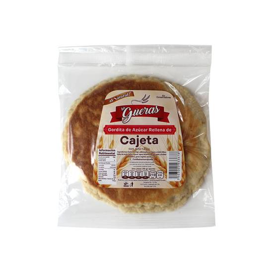 Gordita rellena de cajeta (1 pza)