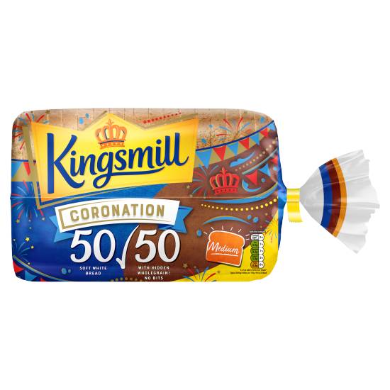 Kingsmill 50/50 Medium Bread 800g