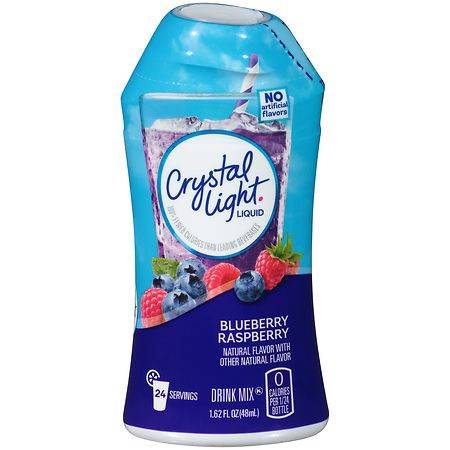 Crystal Light Liquid Drink Mix Blueberry Raspberry - 1.62 oz