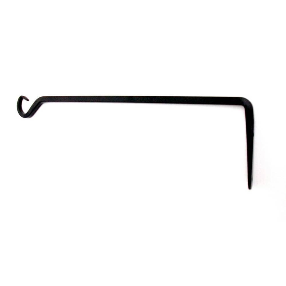 Style Selections 15-in Black Steel Plant Hook(s) | LWP024