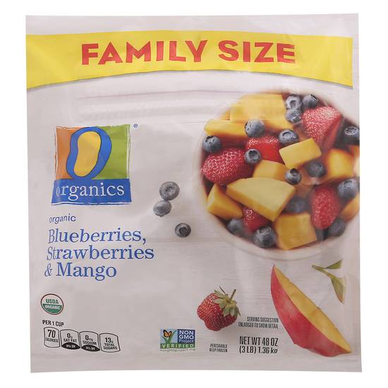 O Organics Blueberries, Strawberries & Mango (48 oz)