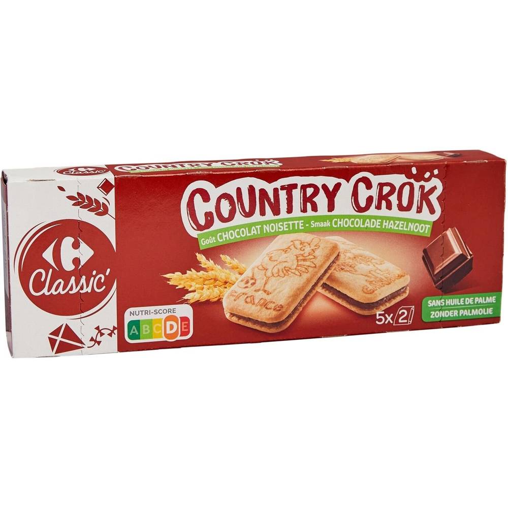 Carrefour Classic' - Biscuits (chocolat noisette)