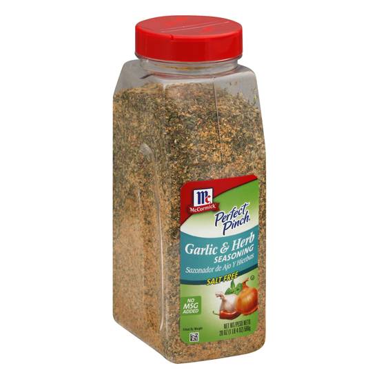 McCormick Perfect Pinch Salt-Free Garlic and Herb Seasoning 20 oz.