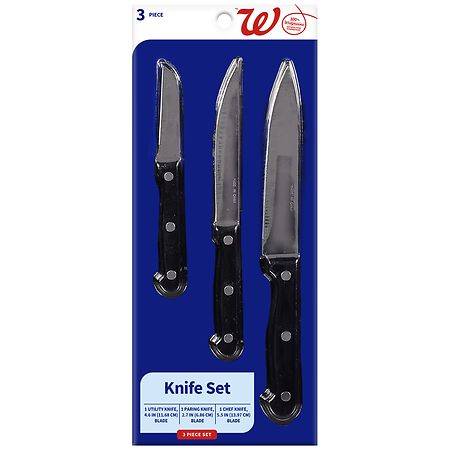 Complete Home Cooking Knife Set 3pc (3 ct)