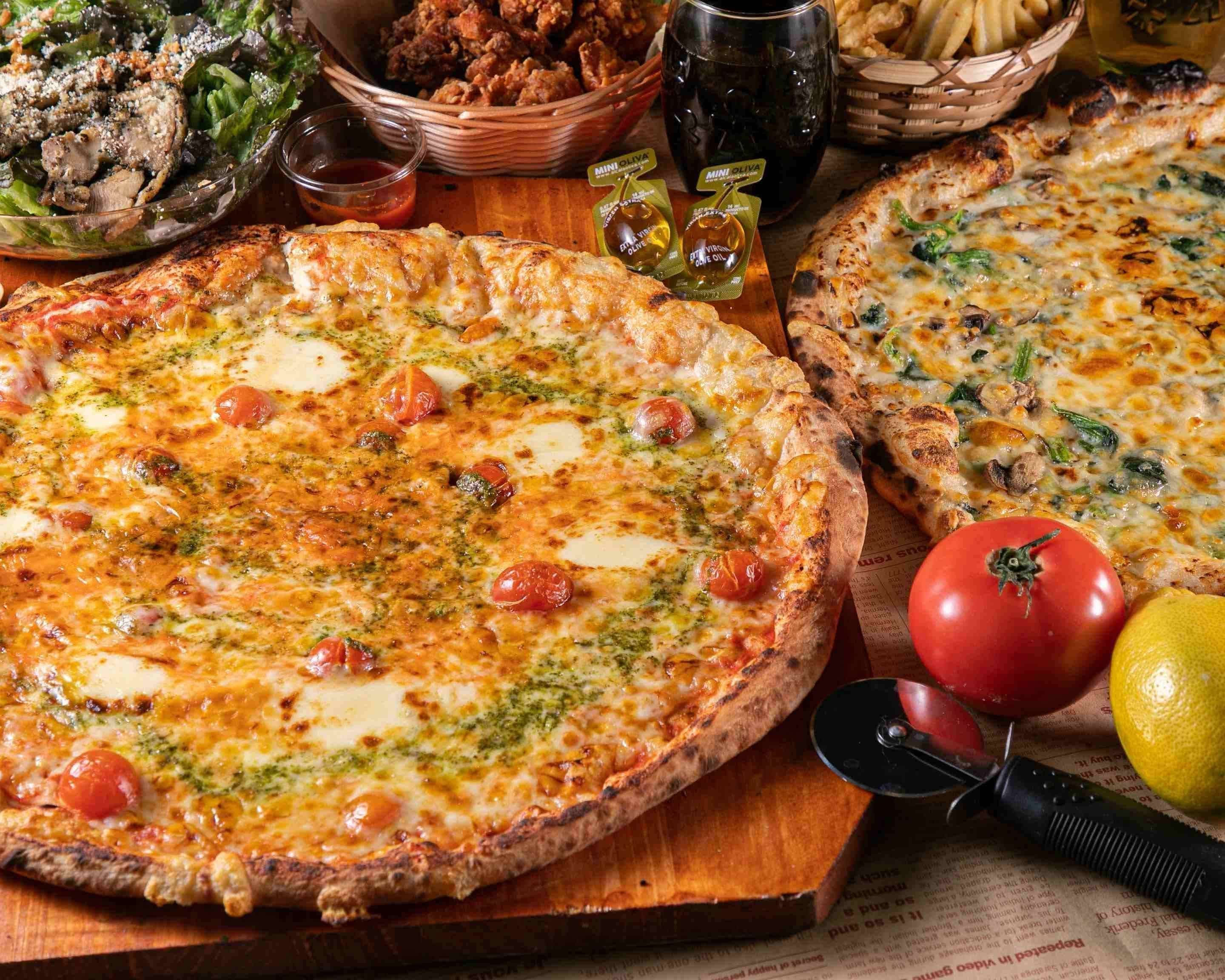 Pizza albany N.Y. 弥刀店【特大40cm手作り生地＆ソース】のデリバリー