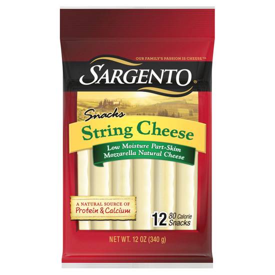 Sargento Mozzarella String Cheese Snacks