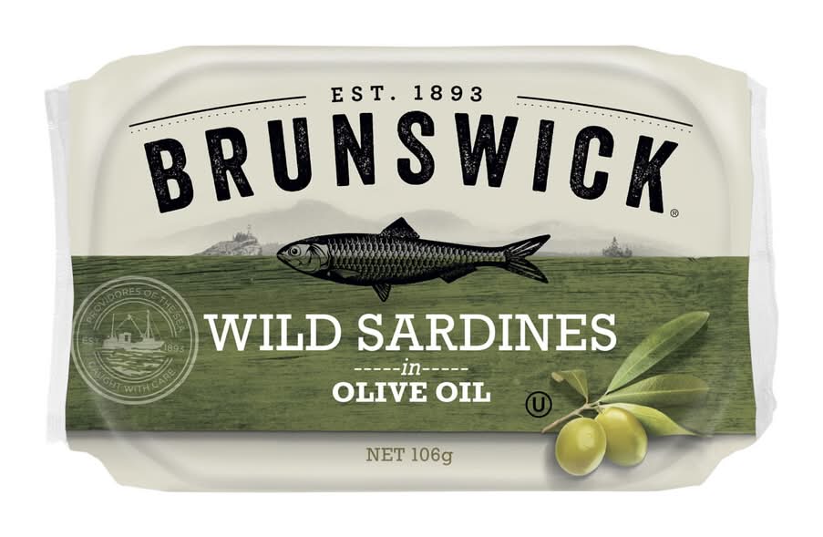 Brunswick Wild Sardines, Olive Oil (106g)