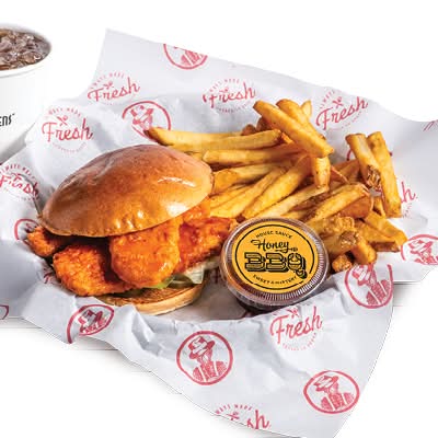 Plant Based Buffalo Sandwich Meal