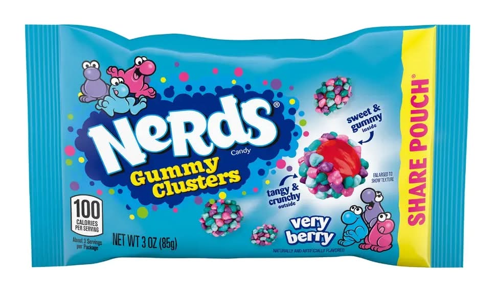 Nerds Gummy Share Pack Very Berry Clusters
