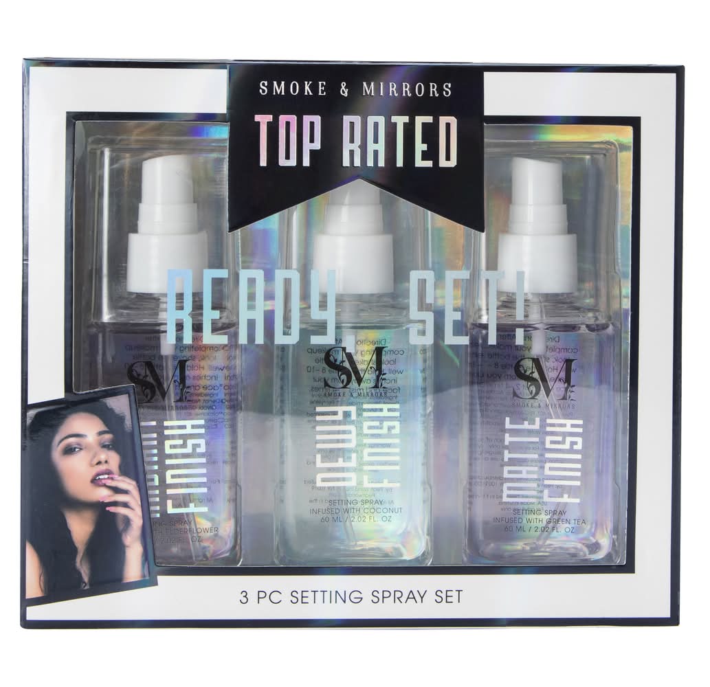 Smoke & Mirrors Setting Spray 3-Piece Set