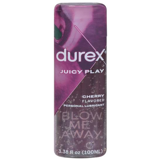 Durex Juicy Play Cherry Flavored Personal Lubricant