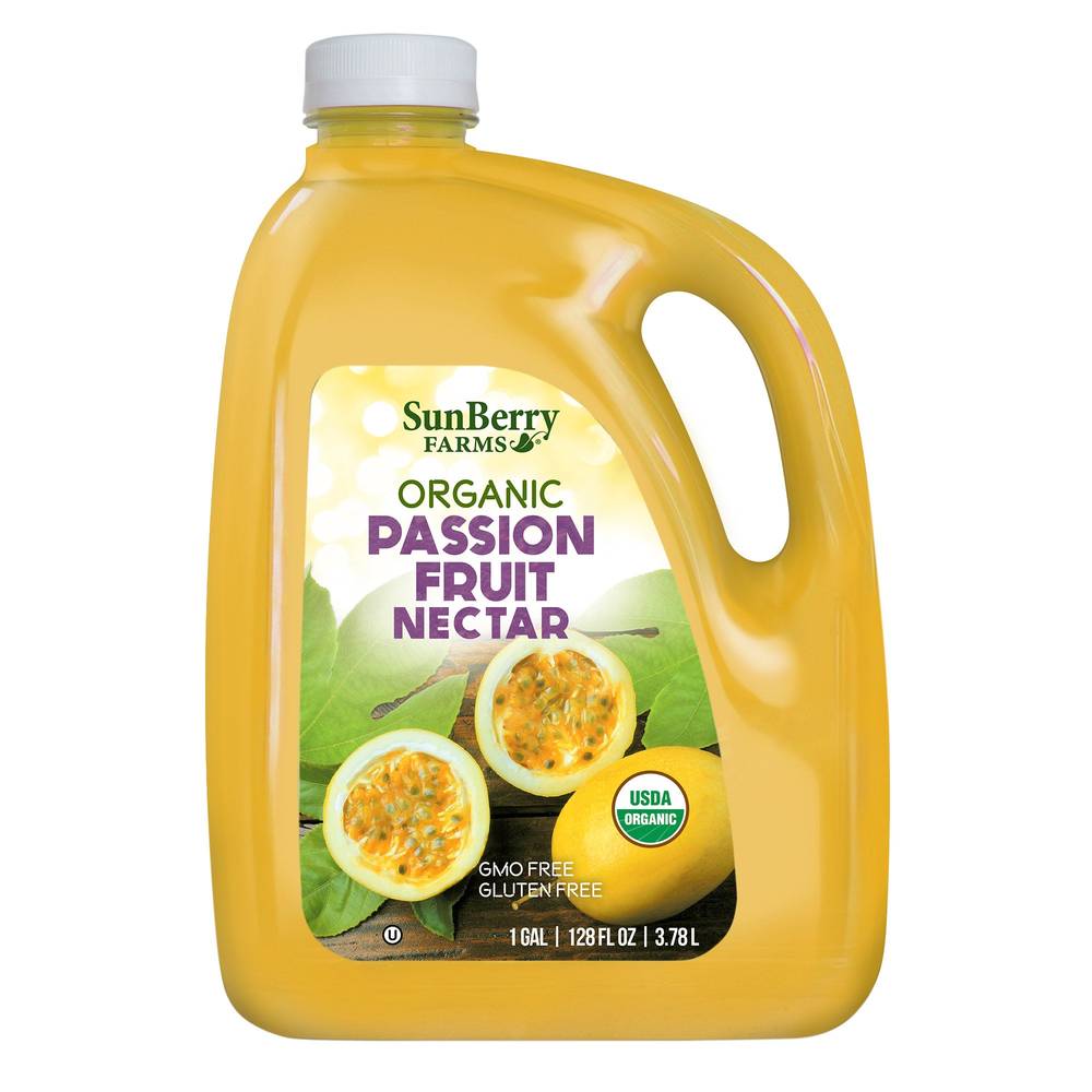 Sunberry Farms Organic Passion Fruit Nectar, 1 gal