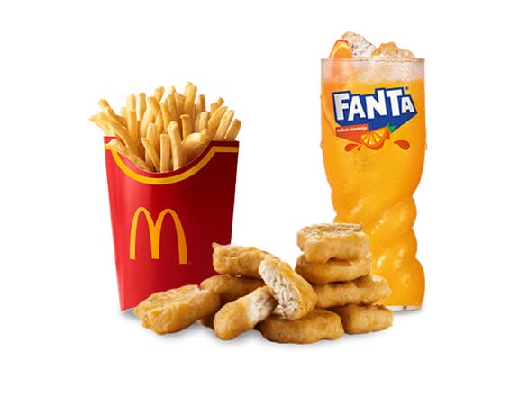 McCombo grande McNuggets x10