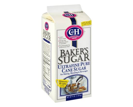 C&H · Baker's Sugar Ultra Fine (4 lbs)