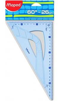 Esquadro Graphic 60º 26cm