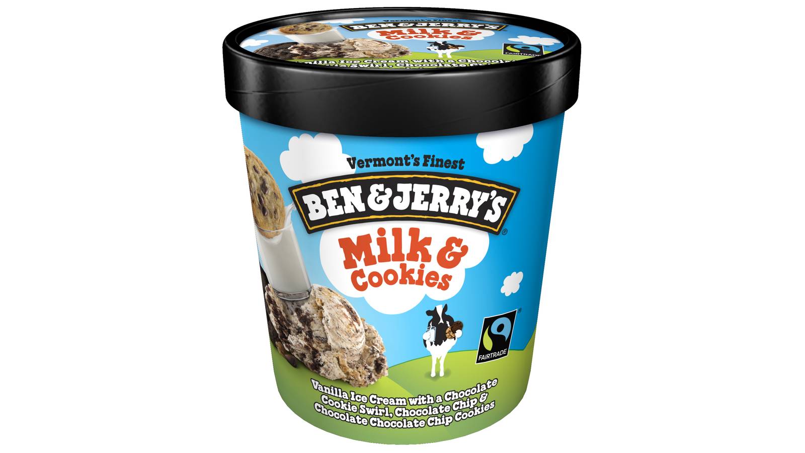 Ben & Jerry'S Milk And Cookies Ice Cream