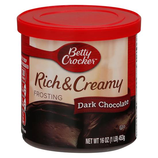 Betty Crocker Rich and Creamy Frosting Dark Chocolate