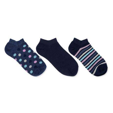 SECRET Cotton Comfort Socks, Assorted (3 pack)