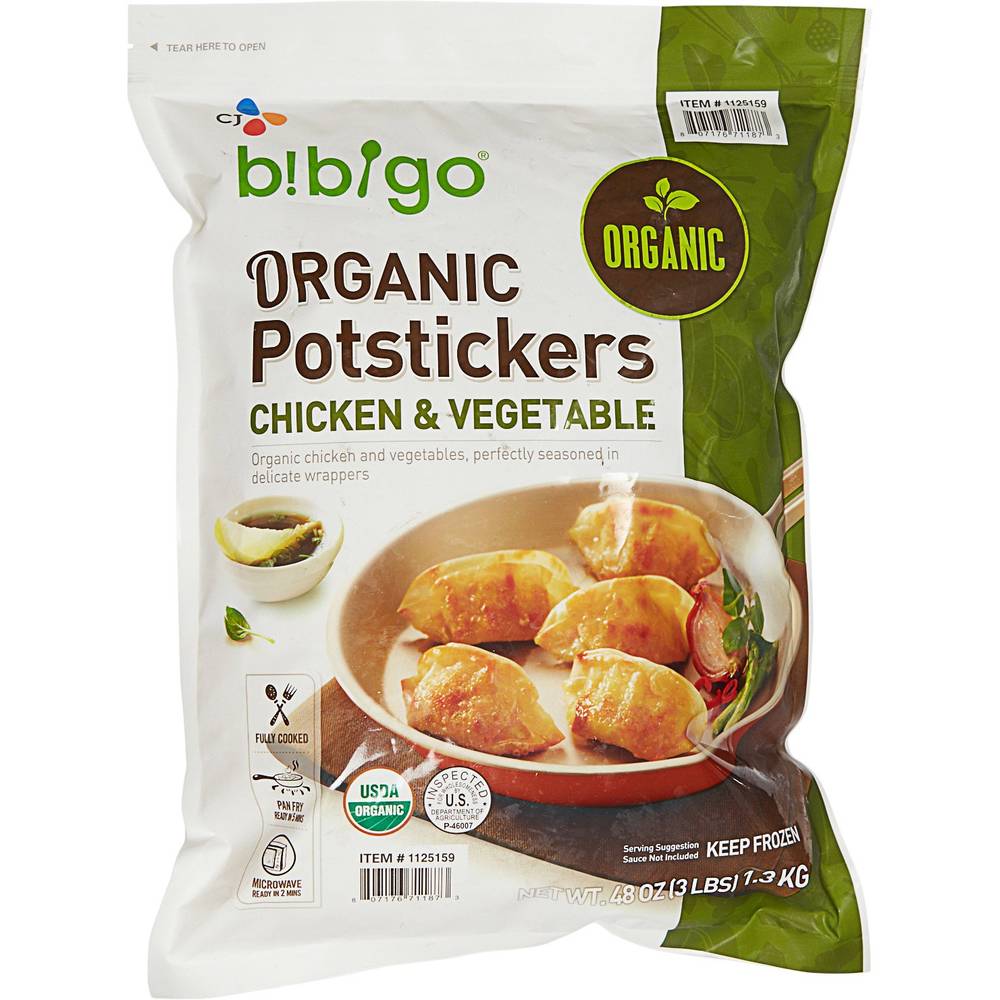 Bibigo Organic Chicken & Vegetable Potstickers