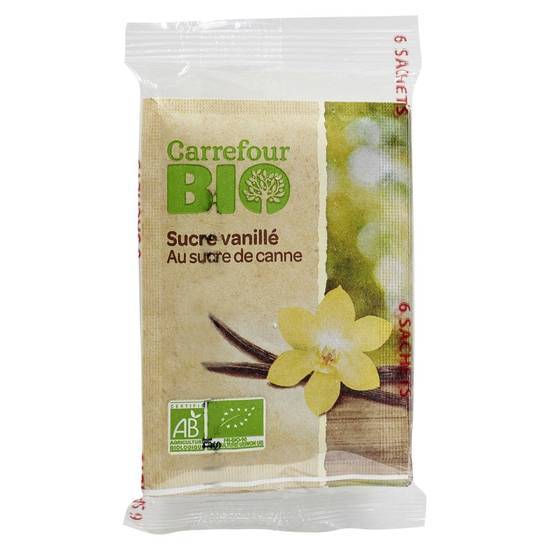 Carrefour Bio - Sucre, vanillé (7,5g)