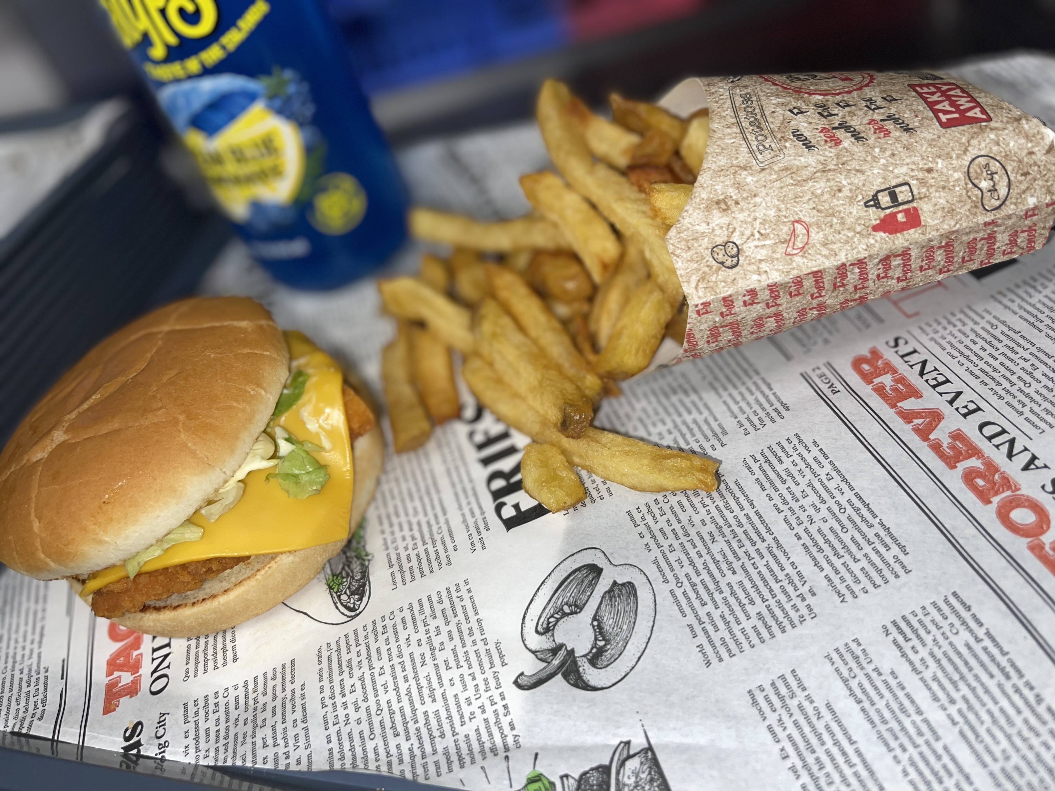 Menu Chiken Burger 🐔🍔🥬