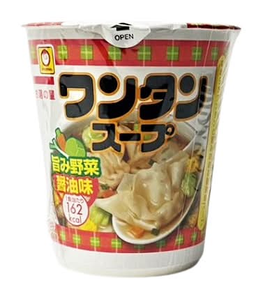 27_マルちゃん　ワンタンスープ旨み野菜醤油味