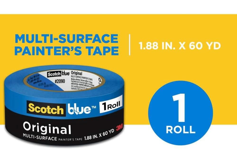 3M Scotchblue 1.88 In. X 60 Yds. Original Multi-Surface Painter'S Tape