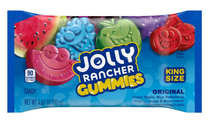 Jolly Rancher Original Gummies King Size 4.02oz