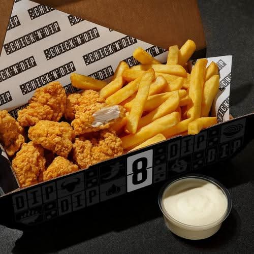 8 Boneless Bites & Fries Combo