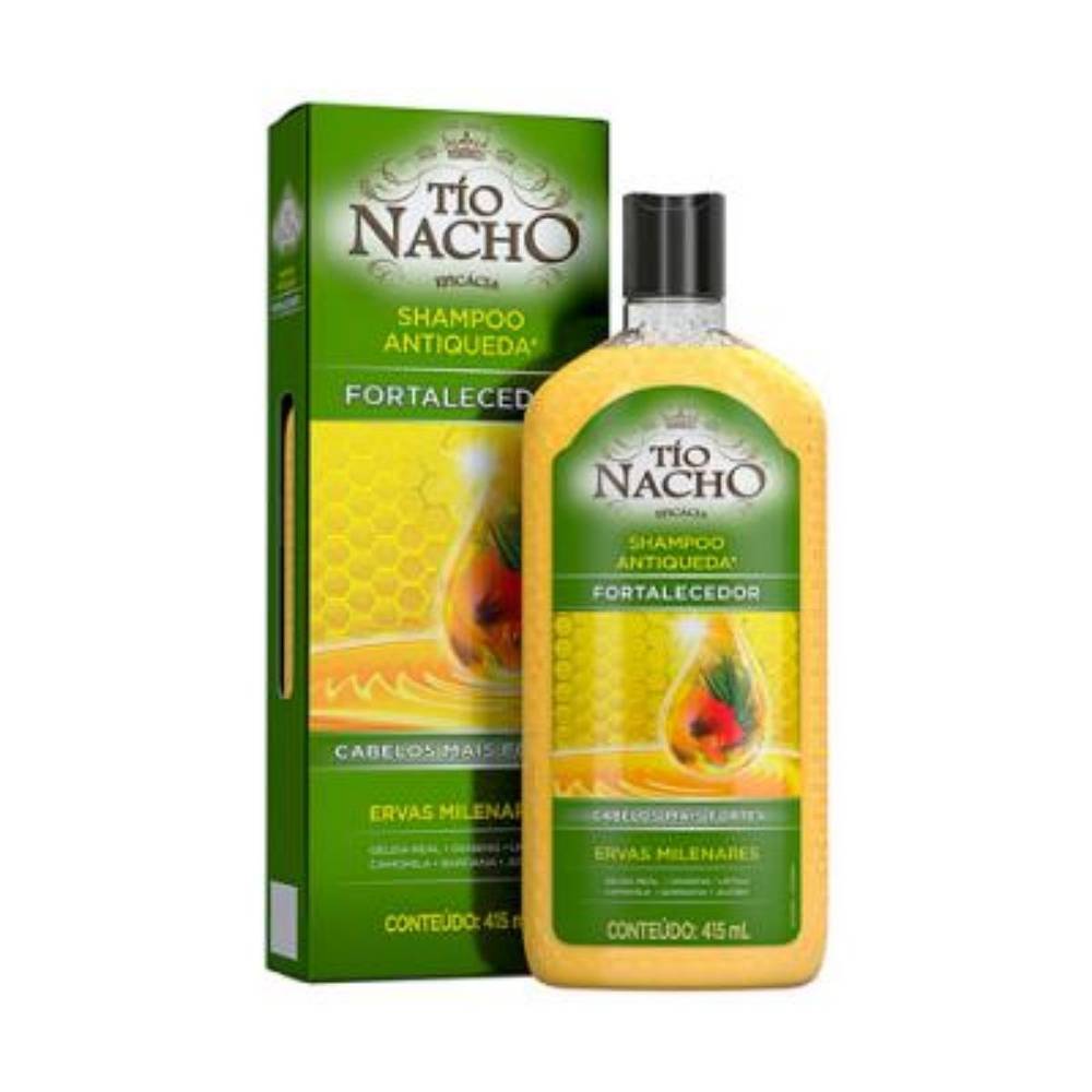 Tío nacho shampoo antiqueda ervas milenares (415ml)