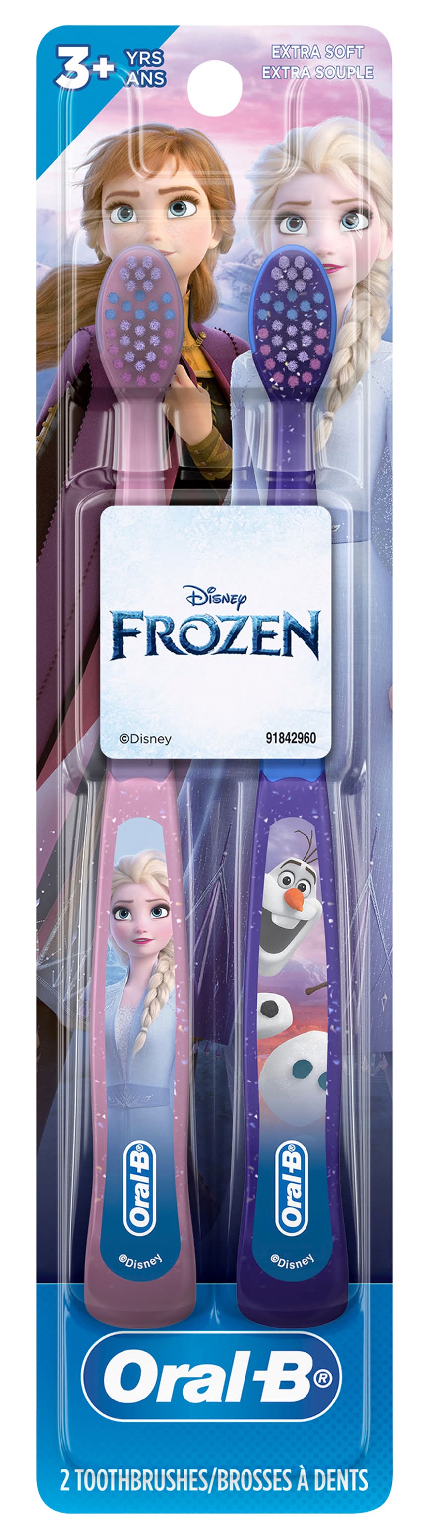 Oral-B Frozen Extra Soft Toothbrush 3+ (1.6 oz)