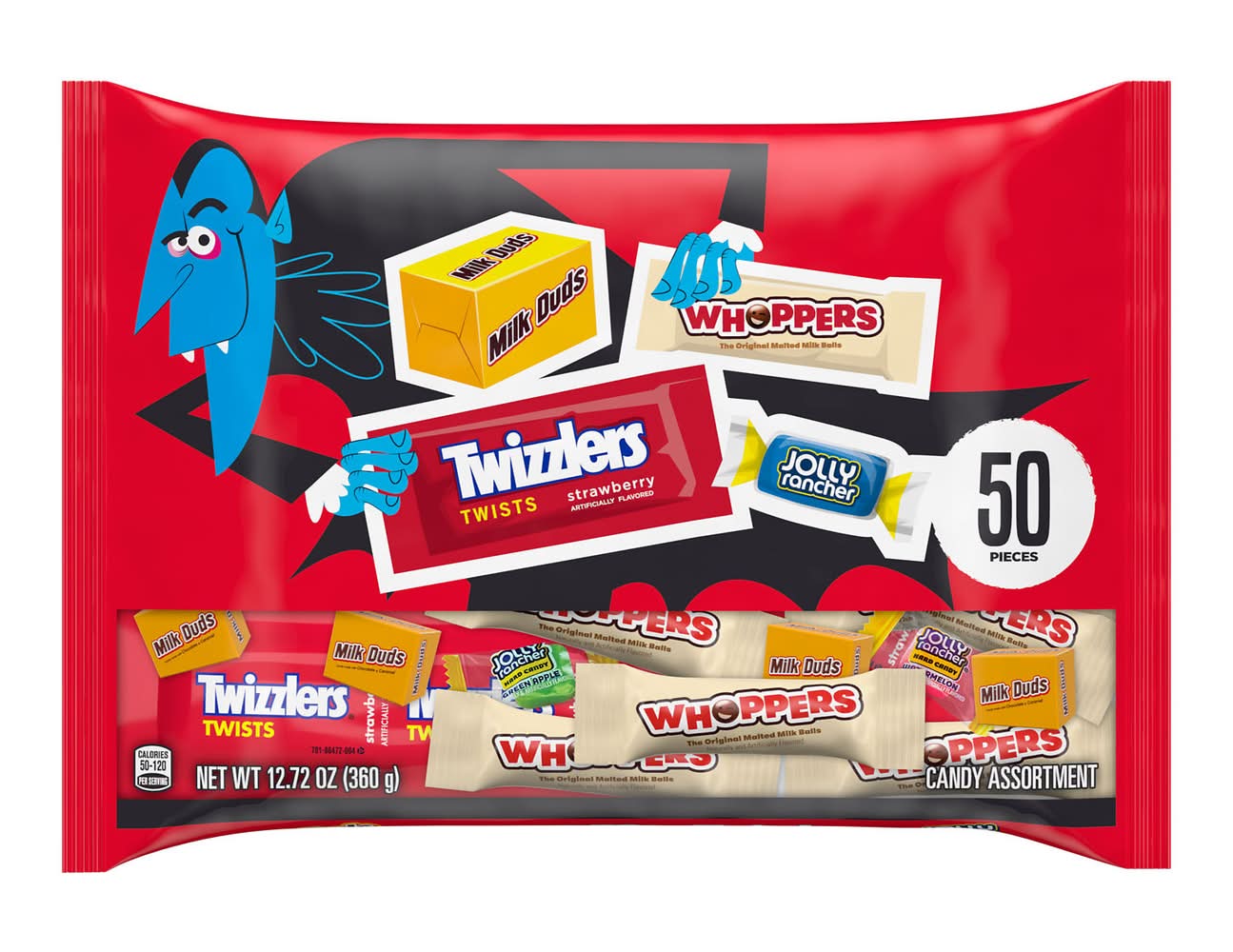 Hershey's Individually Wrapped Candy Variety Bag, Assorted (14.21 oz, 55 ct)