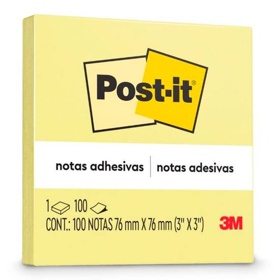 Post-it notas adhesivas 3m (1 pieza)