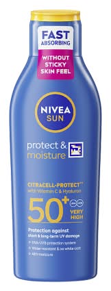 NIVEA Sun Protect & Moisture Lotion Spf50+ (200ml)