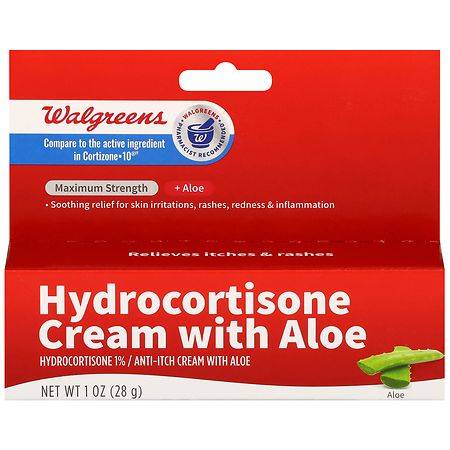 Walgreens Hydrocortisone Anti-Itch Cream With Aloe