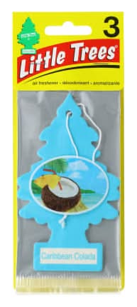 Little Trees® Air Freshener 3-Pack Caribbean Colada