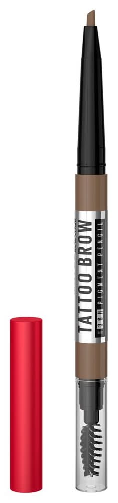 Maybelline Lapiz de Ceja Maybelline Tattoo Brow 36H Pencil Grey Brown 0.25 g único color