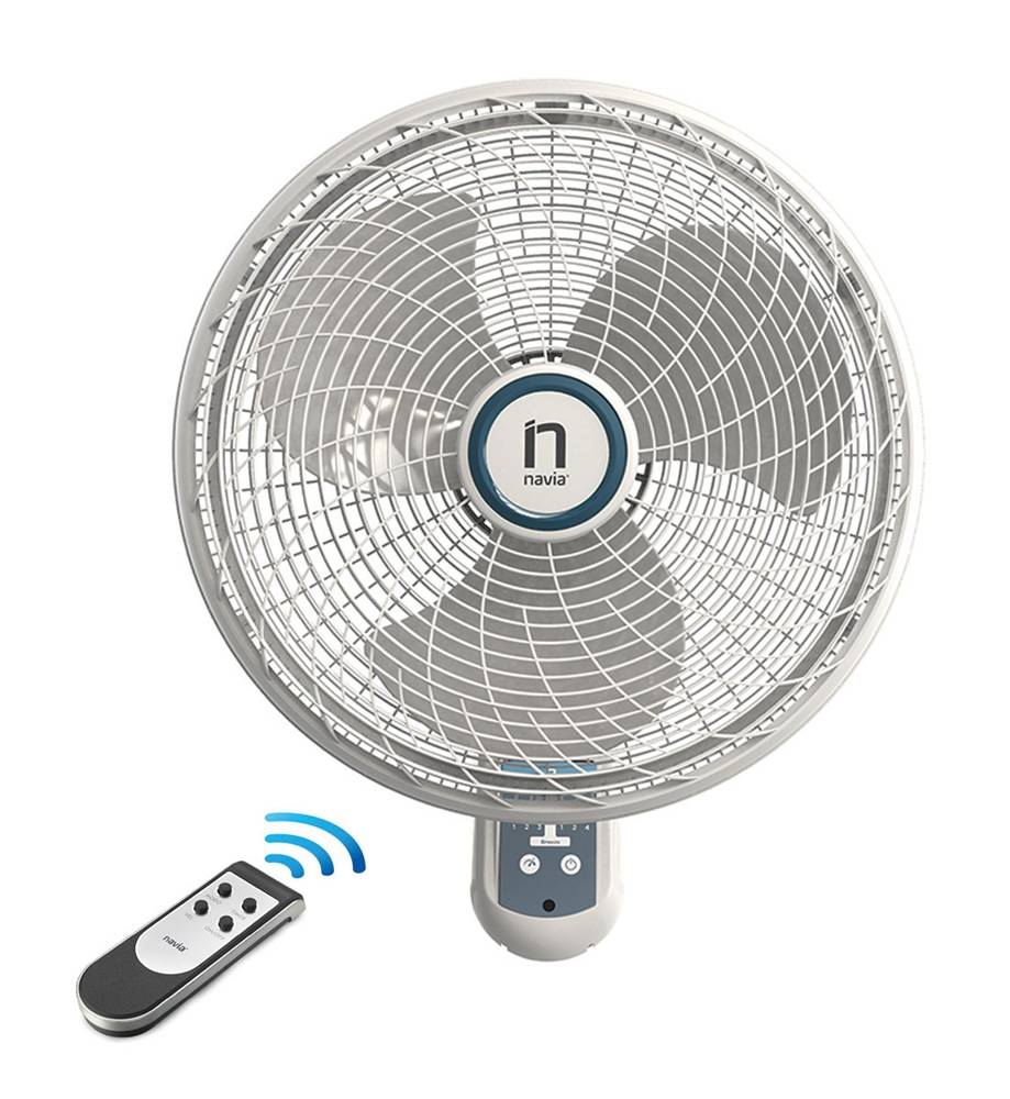 Navia · Ventilador de pared, 18", blanco