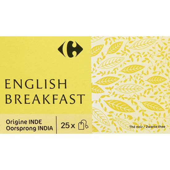 Carrefour Classic' - English breakfast thé noir (25 pièces, 50 g)