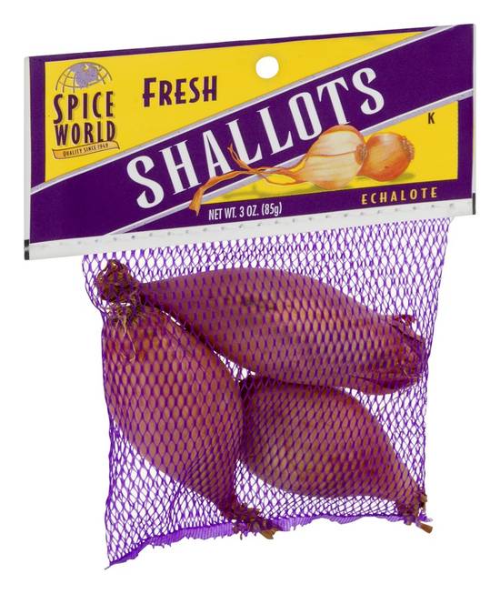 Spice World Fresh Shallots (3 oz)