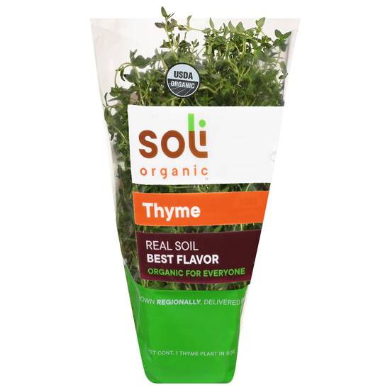 Soli Organic Real Soil Best Flavor Thyme